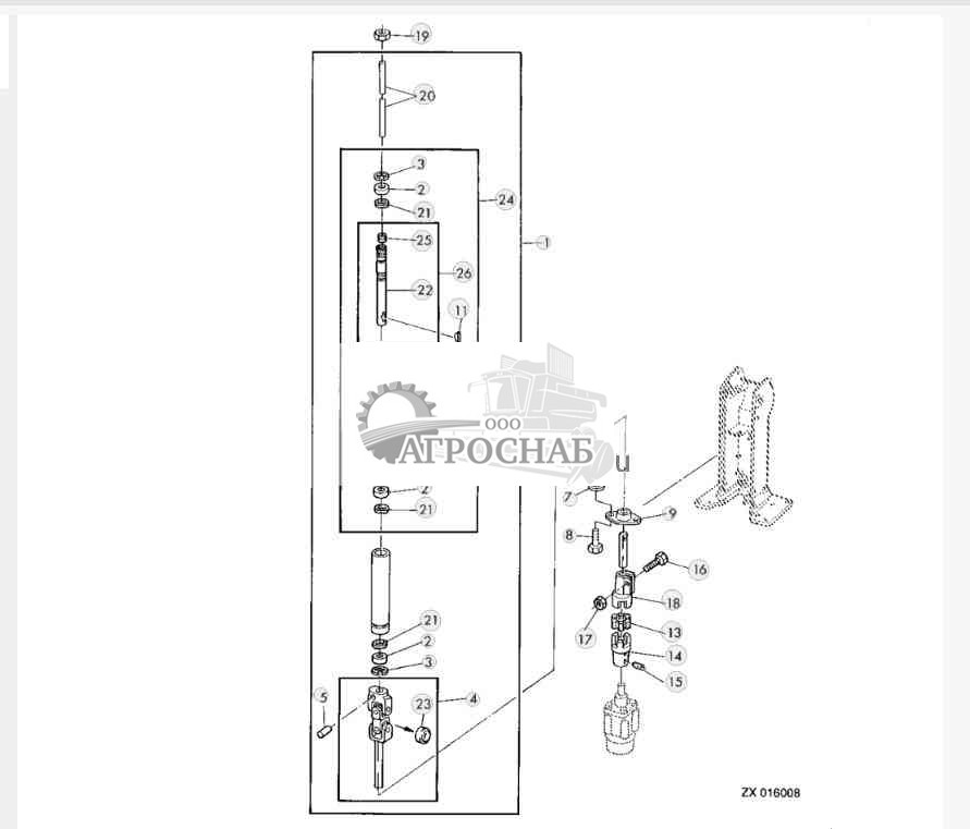 STEERING COLUMN (STEERING WHEEL SHAFT) 